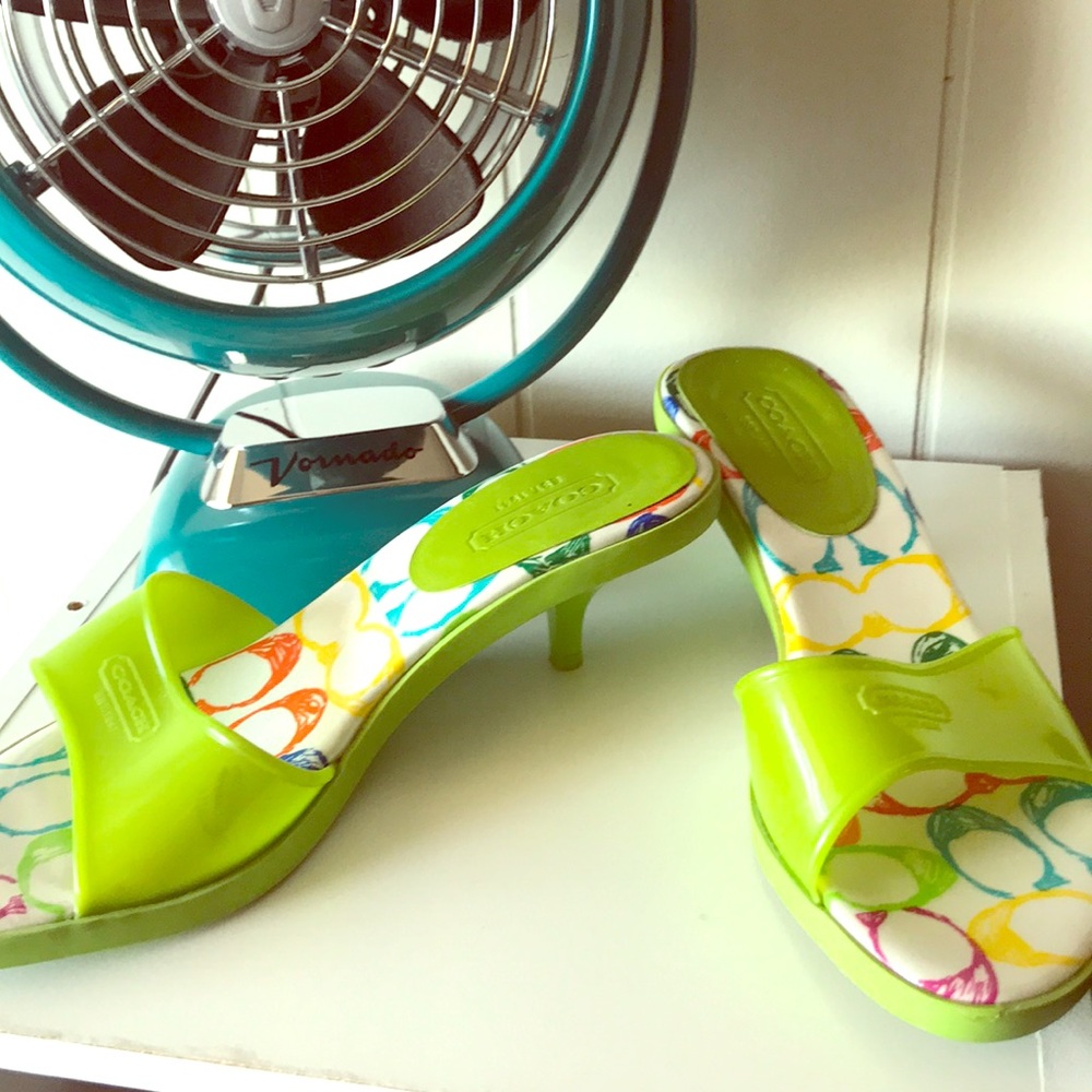Coach sandal heels